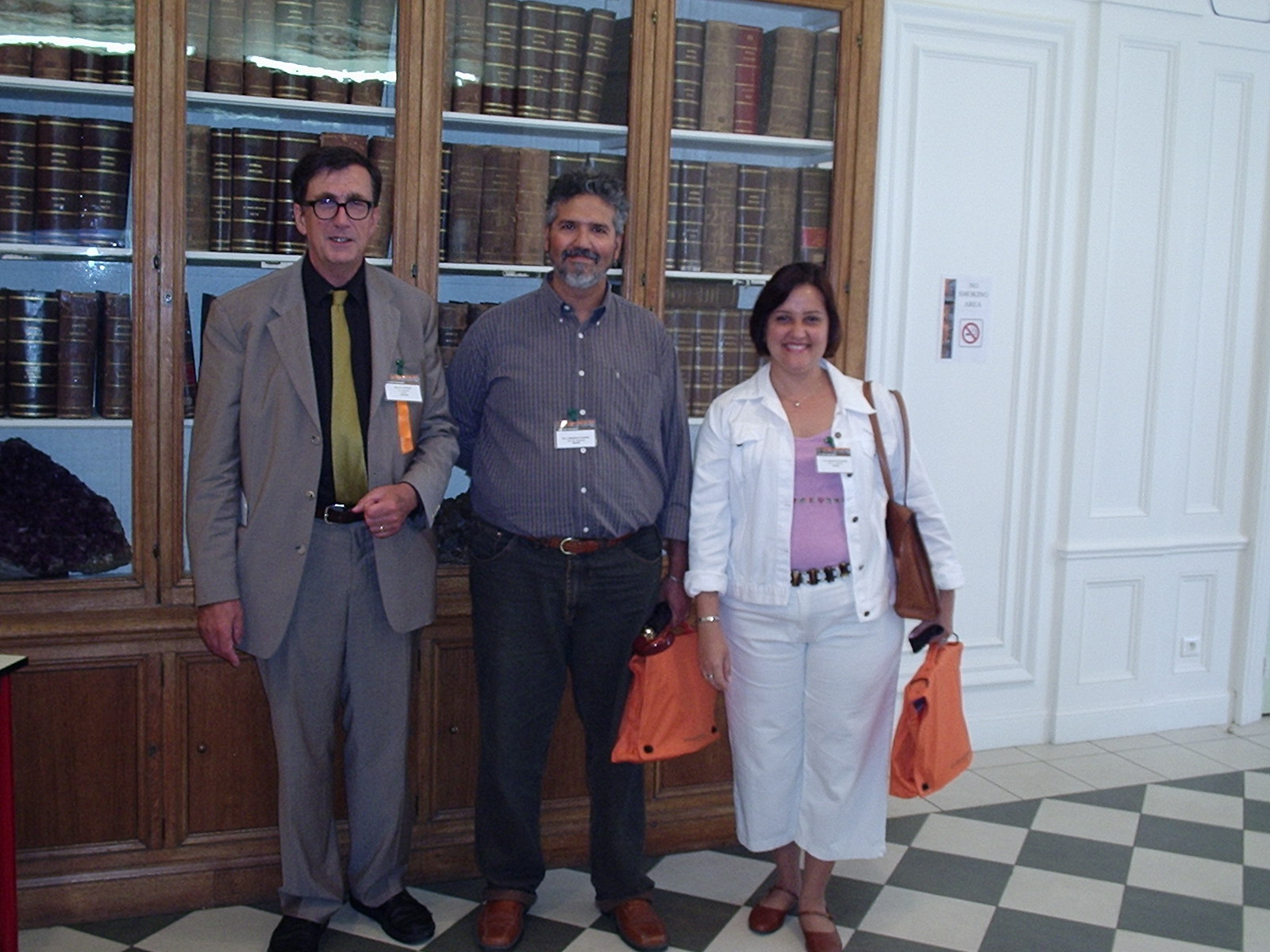 Bruno Latour, Marcus Vinicius & Esposa